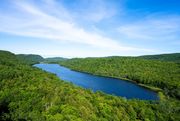Porcupine Mountains Lake of the Clouds